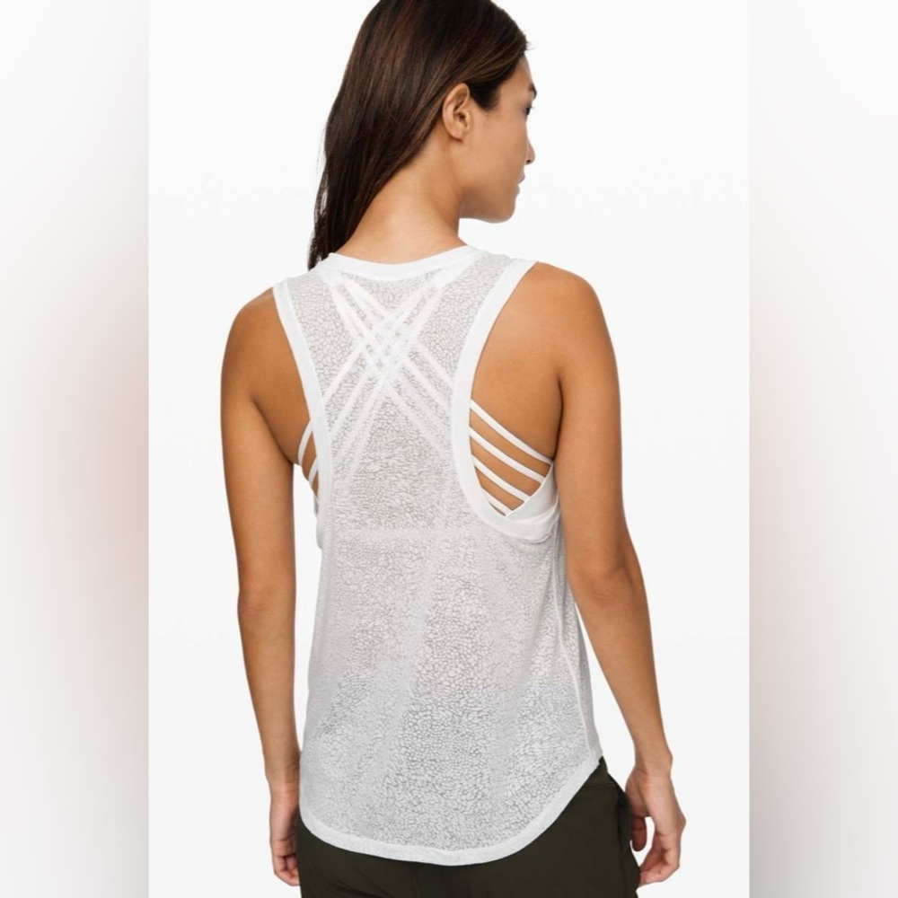 Lululemon Timeless Classic White Tank - Picture 2 of 9